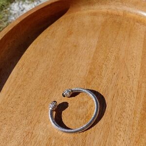 Elegant Silver and Gold Women's Bracelet